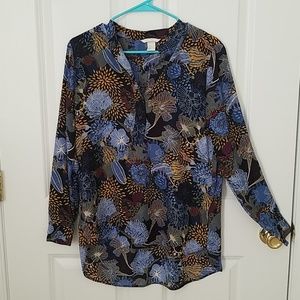 H&M Printed multi colored longsleeve